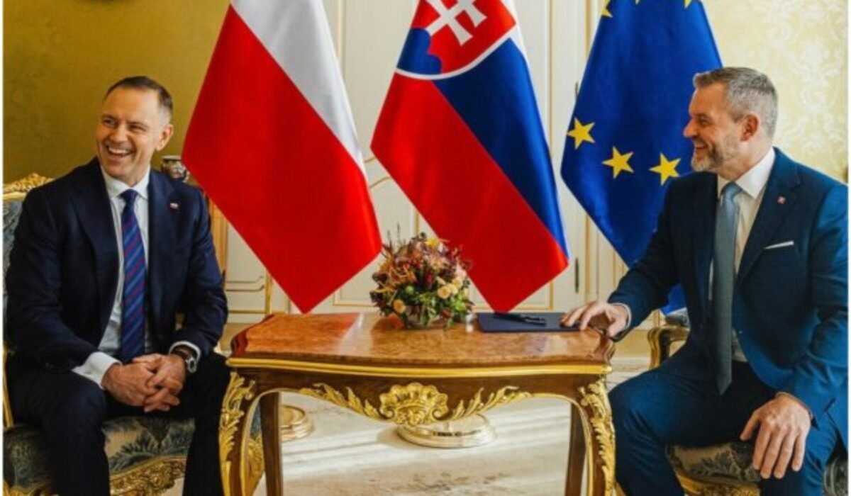 Pellegrini privítal poľského prezidenta, posilniť chcú spoluprácu v energetike aj bezpečnosti – VIDEO