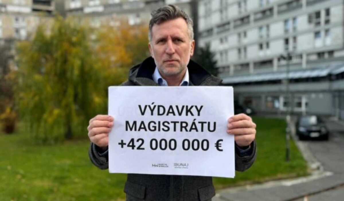 Winkler kritizuje rastúce dlhy aj nové úvery, problém vidí aj v zhoršujúcej sa bezpečnosti v Bratislave – VIDEO, FOTO