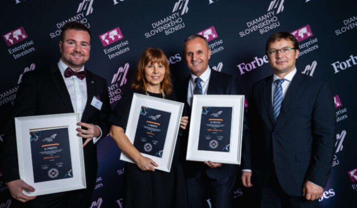 Vyšiel rebríček najlepších malých a stredných firiem Slovenska Diamanty slovenského biznisu 2025