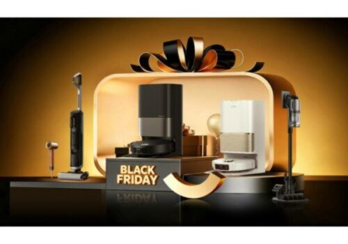 Výhodné Black Friday ponuky značky Dreame – roboty,  tyčové vysávače aj multifunkčné fény