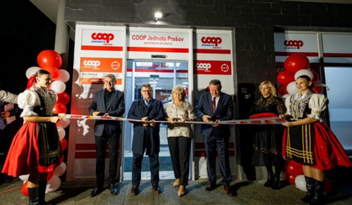 Koncept nonstop predajní COOP Jednota 24/7 expanduje na východ Slovenska