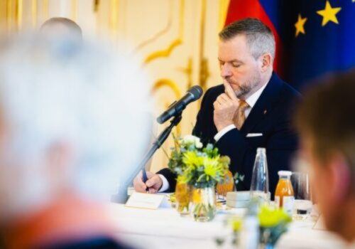 Prezident Pellegrini sa vo Vatikáne stretol s predstaviteľmi Zvrchovaného rádu Maltézskych rytierov