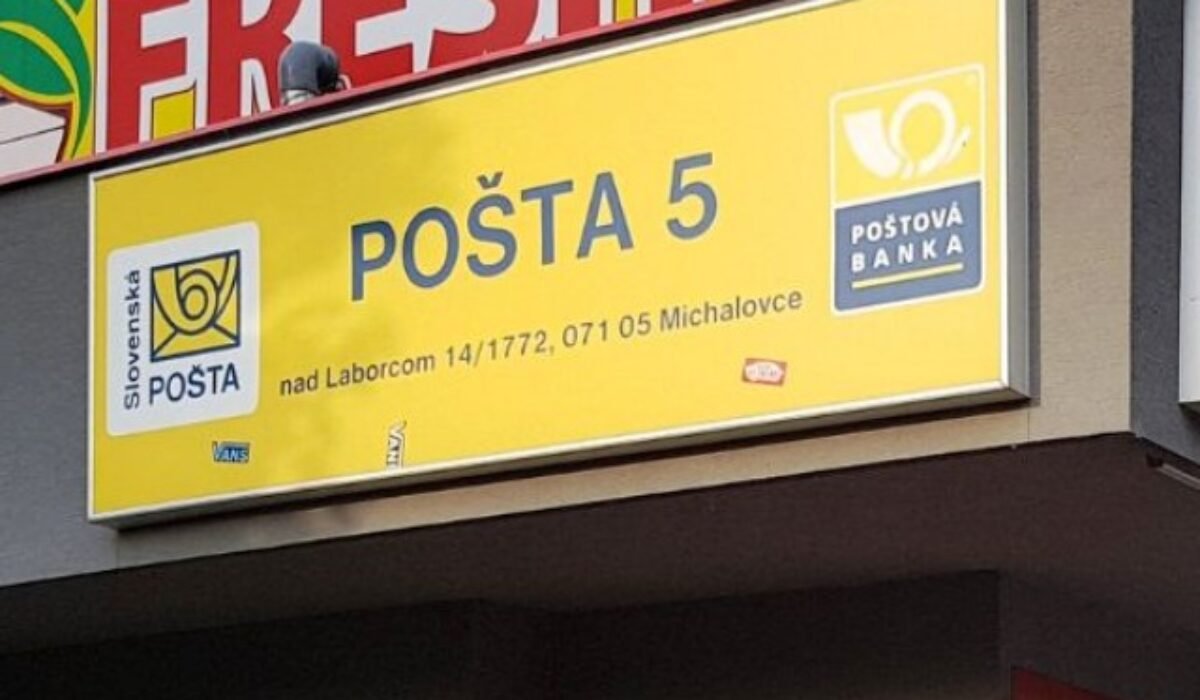 Prevádzka pošty v Michalovciach čoskoro skončí, dôvodom je aj klesajúca návštevnosť