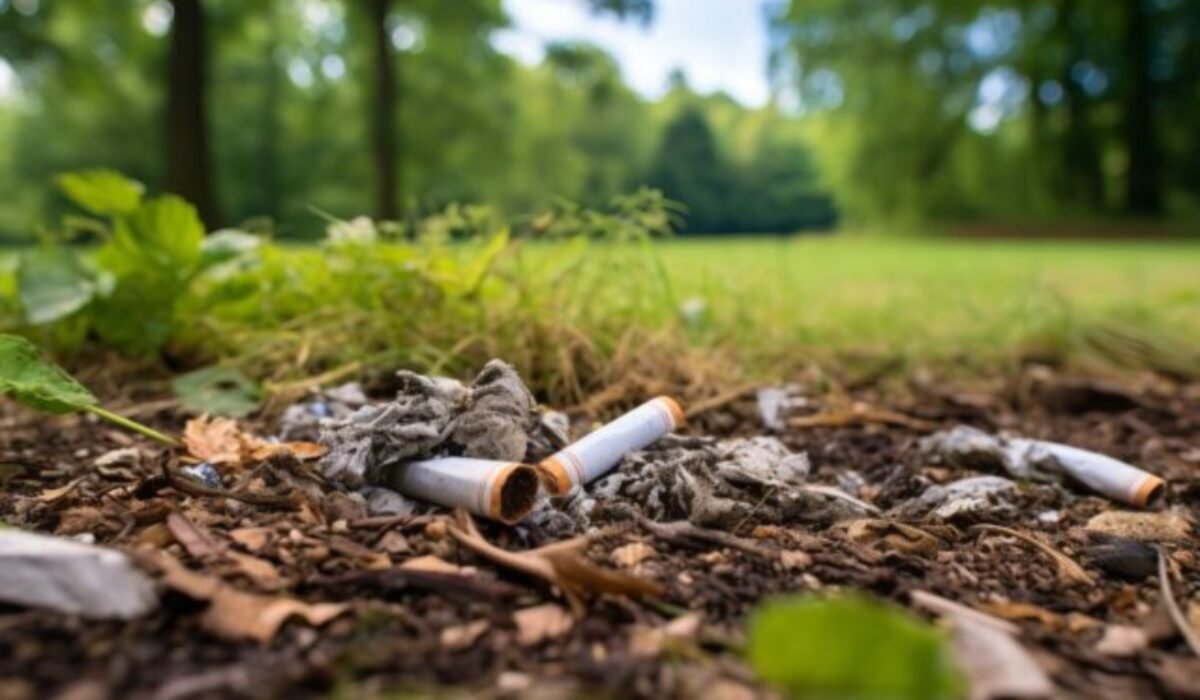V prírode dominujú cigaretové ohorky