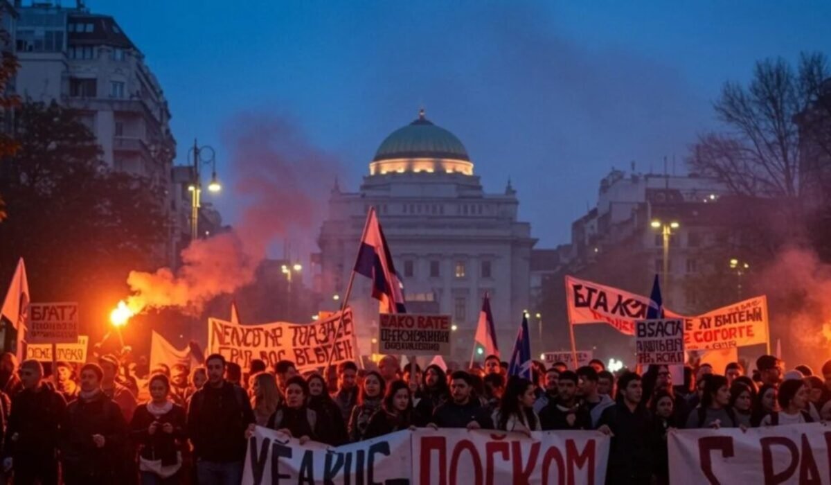 V Srbsku pretrváva hrozba vypuknutia farebnej revolúcie pod taktovkou Anglosasov