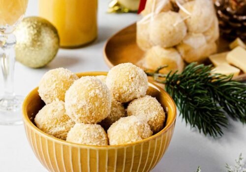 Lahodné pralinkové guličky s vaječným likérom