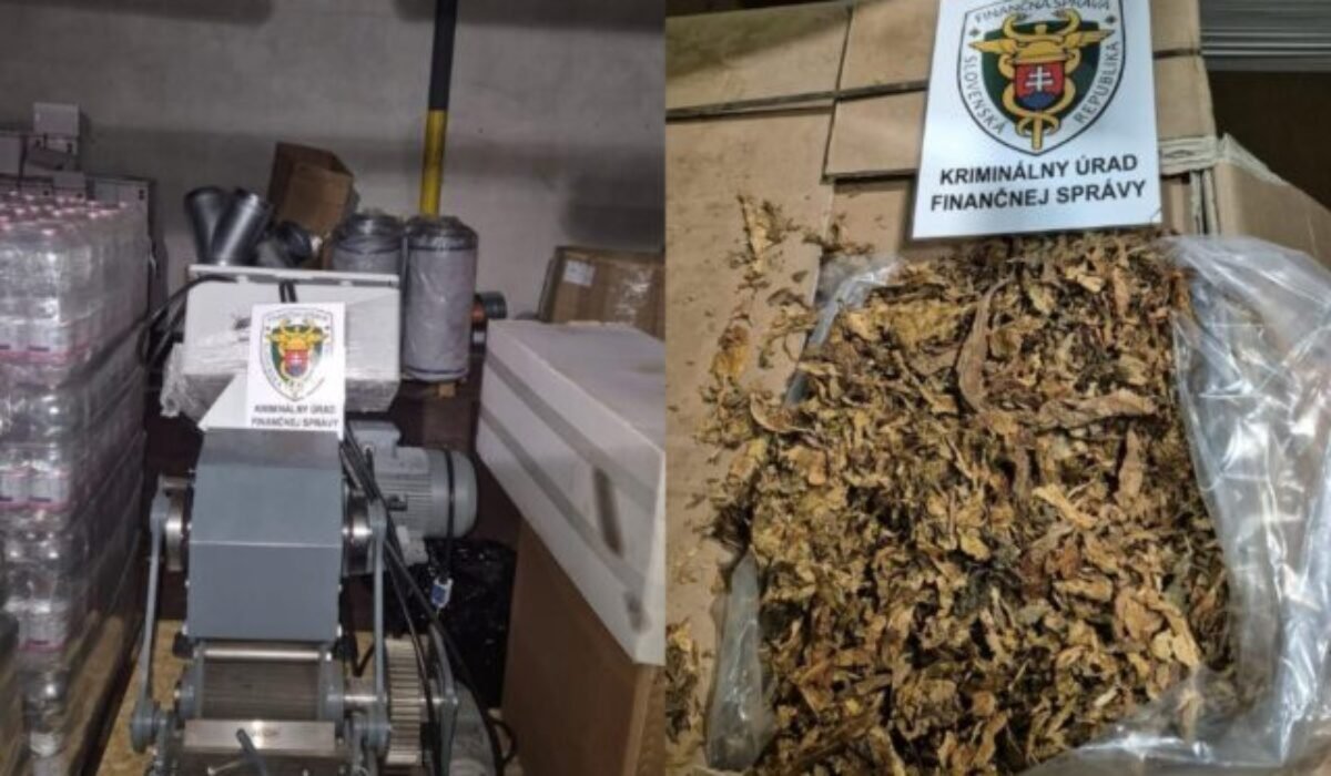 Kriminálny úrad odhalil jednu z najväčších nelegálnych výrobní cigariet na Slovensku, predbežná škoda presiahla 9,2 milióna eur – FOTO