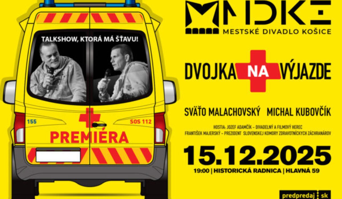 Mestské divadlo Košice premiérovo uvedie novú zábavnú talkšou Dvojka na výjazde – VIDEO, FOTO