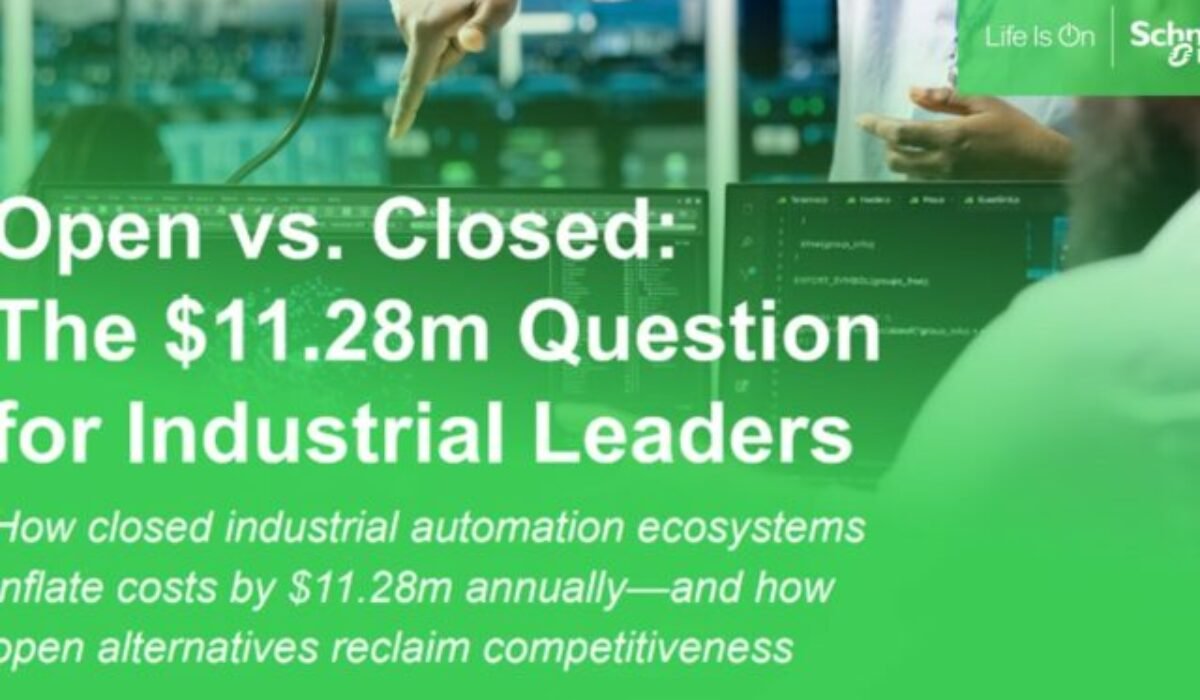 Analýza Schneider Electric upozorňuje na potrebu vyššej digitalizácie výroby