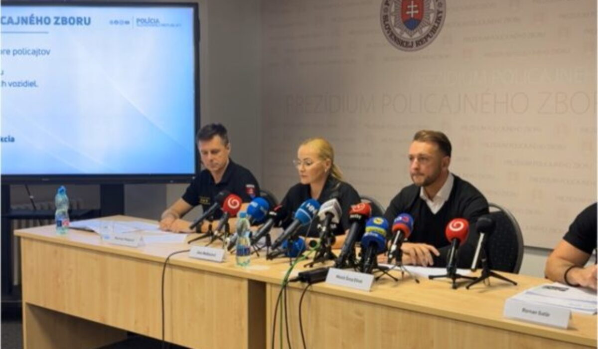 Maškarová zhodnotila rok 2025 v Policajnom zbore, vyjadrila sa k vyšetrovaniu prevratu aj darovania techniky na Ukrajinu – VIDEO