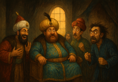 ChatGPT Image 1. 12. 2025, 08_37_56 Keď sultán erdžal a hárem skončil v mori