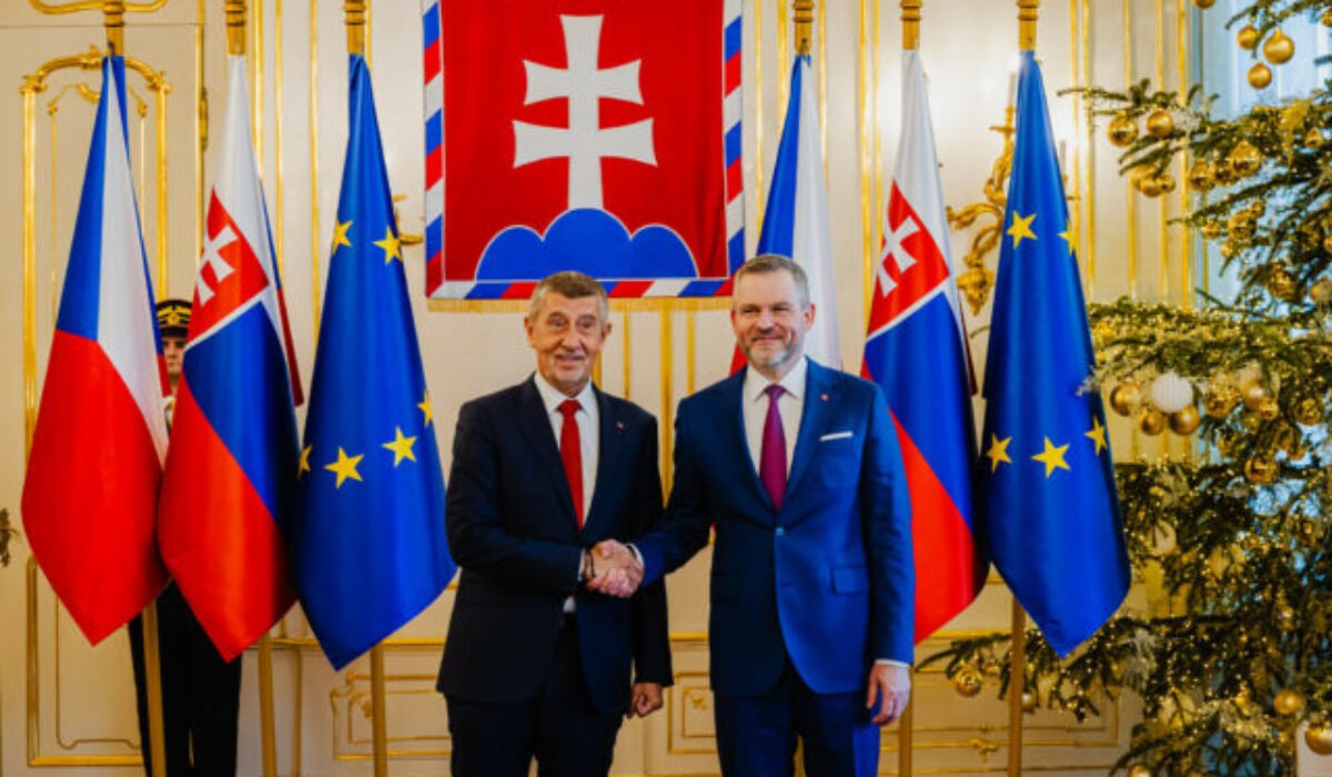 Pellegrini prijal českého premiéra Babiša, hovorili o slovensko-českých vzťahoch aj o vojne na Ukrajine – FOTO