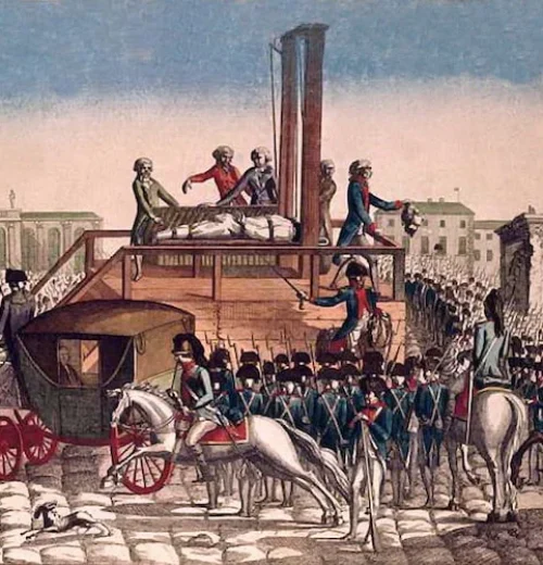 Ako prostitútky pomohli kráľovi pod gilotínu