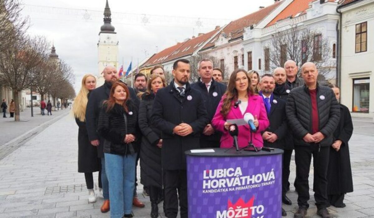Demokrati predstavili kandidátku na primátorku Trnavy, Horváthová chce zmeniť komunikáciu s obyvateľmi – VIDEO, FOTO