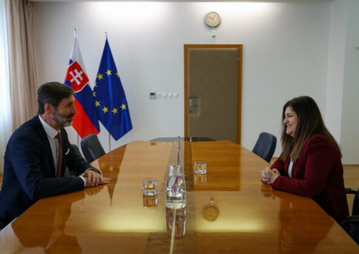 Blanár prijal ministerku zahraničia Palestínskeho štátu, zamerali sa na diskusiu o mierových iniciatívach – VIDEO, FOTO