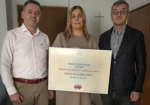 Nadácia COOP Jednota podporuje regióny naprieč Slovenskom. Pomoc smeruje aj na Oravu