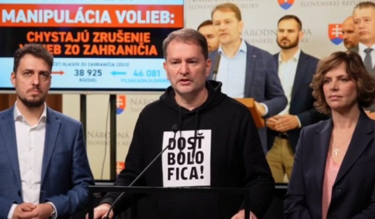 Matovič: Fico ľudí najprv vyhnal do zahraničia a teraz im chce zobrať ešte aj právo rozhodnúť o osude Slovenska – VIDEO