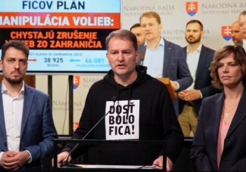 Matovič: Fico ľudí najprv vyhnal do zahraničia a teraz im chce zobrať ešte aj právo rozhodnúť o osude Slovenska – VIDEO