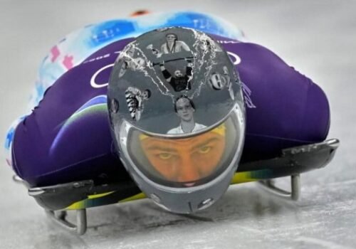 MOV zakázal politické posolstvá na športovej výstroji, ukrajinský skeletonista porušil pravidlá