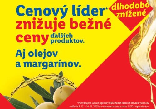 Každodenné varenie by bez nich bolo komplikovanejšie. Lidl dlhodobo znižuje ceny olejov a margarínov