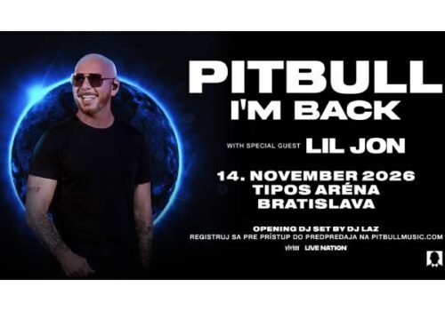 Pitbull rozširuje svoje európske turné a nevynechá ani Slovenko!