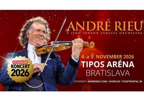 Dva romantické večery kráľa valčíkov: André Rieu pridáva ďalší koncert v Bratislave
