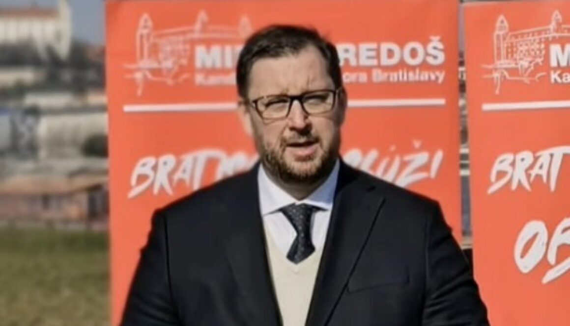 Heredoš ohlásil kandidatúru na primátora bratislavy, kritizuje vedenie mesta aj politiku valla —