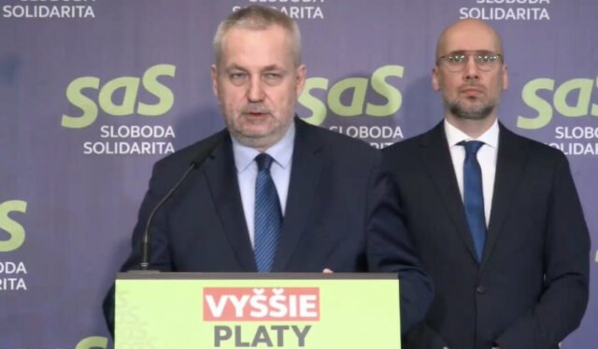 SaS predkladá nový návrh zákona, cieľom je zrušiť koaličnú úpravu o Úrade na ochranu oznamovateľov – VIDEO