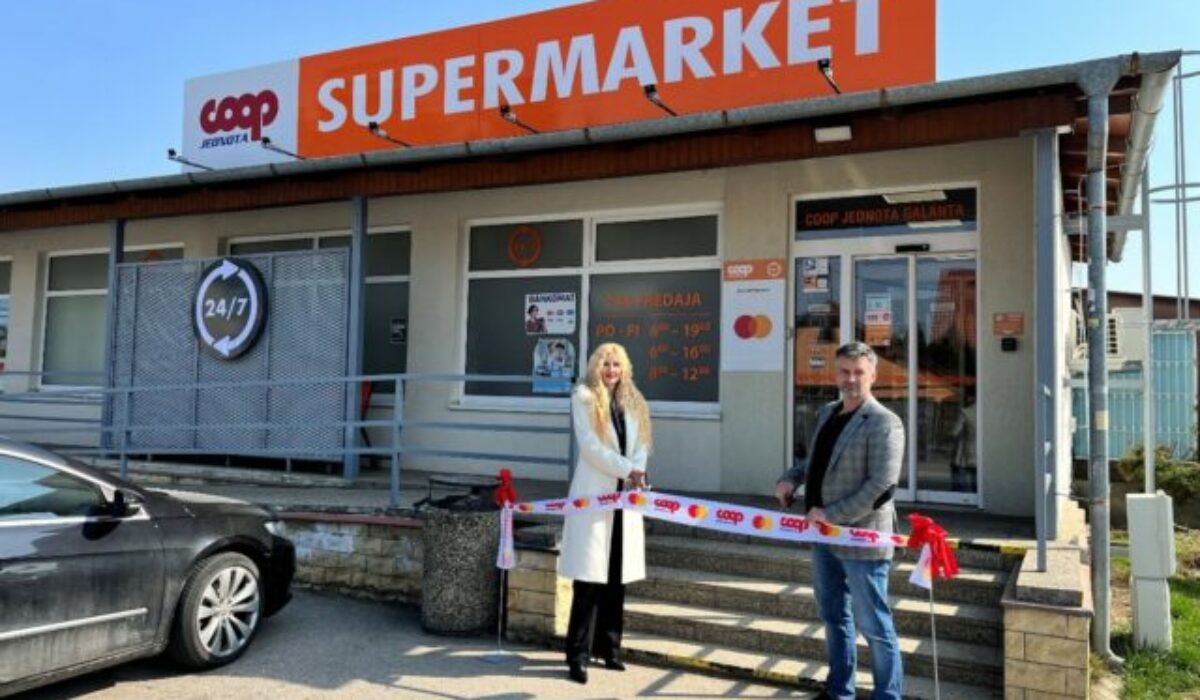 Tomášov pokračuje v modernizácii a rozširuje služby pre obyvateľov: v obci pribudla predajňa COOP Jednota 24/7