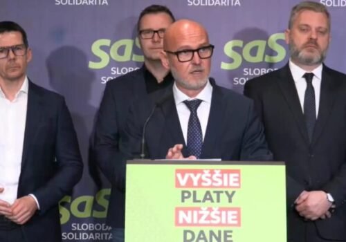 SaS chce opäť odvolávať Šutaja Eštoka, podľa Hamrana zneužíva svoju funkciu na pomstu – VIDEO