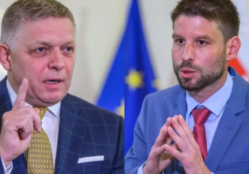 Fico odporúča pre Šimečku kazajku, Šimečka označil Fica za psychiatrického pacienta