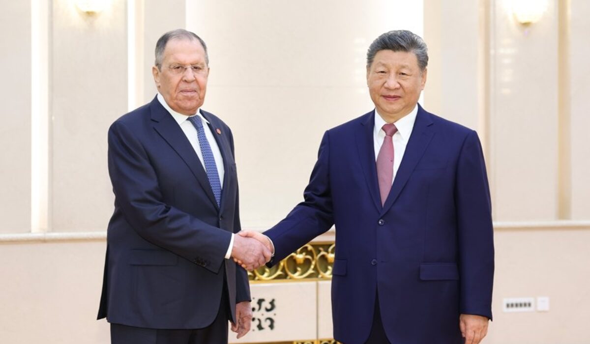 Si Ťin-pching prijal Lavrova: Čína a Rusko chcú ešte užšie spojenectvo