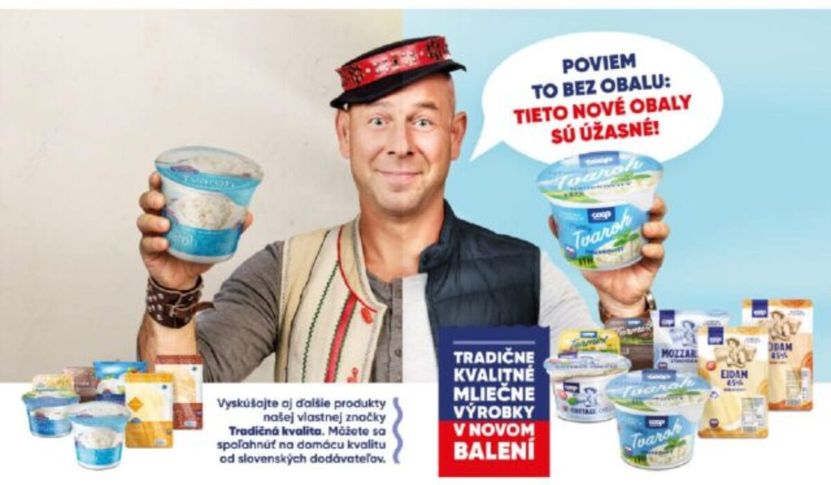 Vlastná značka COOP Jednota prezliekla svoje obaly – výrobky s označením Tradičná kvalita nájdete už počas veľkonočných nákupov v novom dizajne