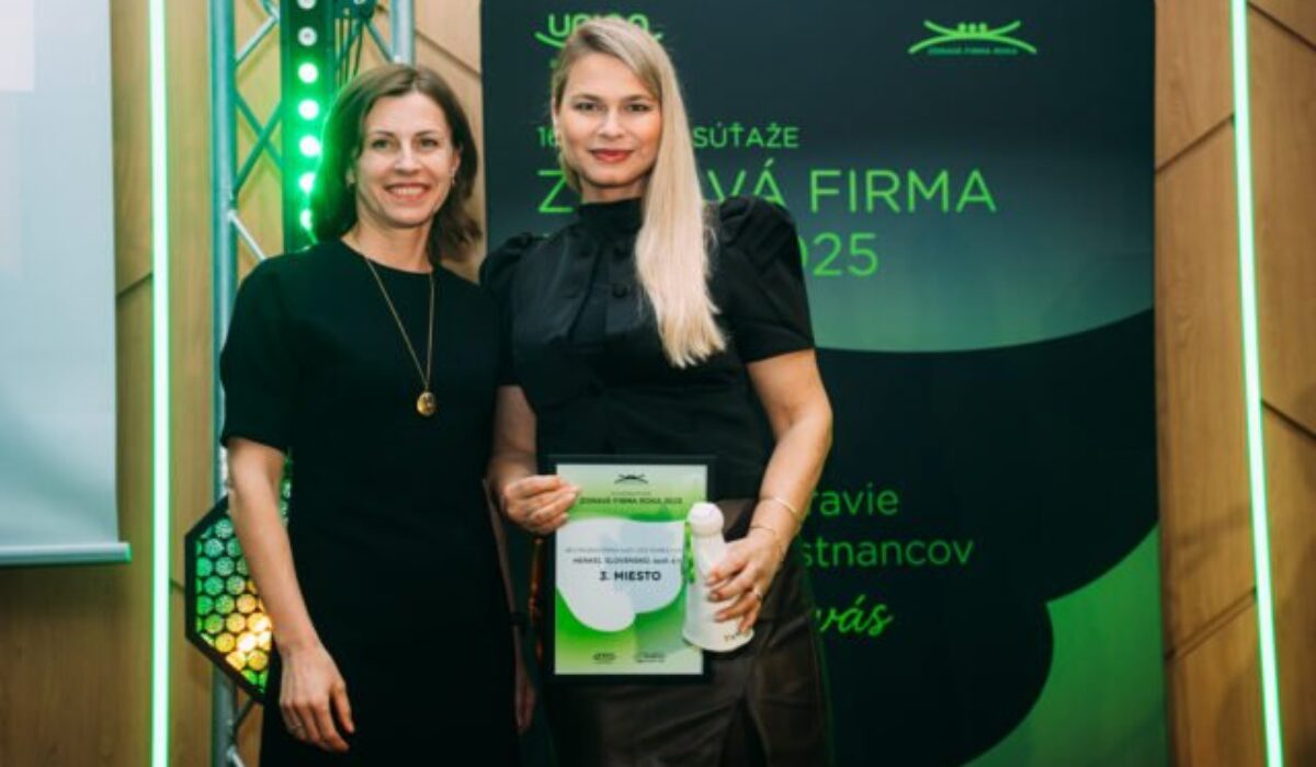 Spoločnosť Henkel Slovensko získala 3. miesto v súťaži Zdravá firma roka 2025 vďaka systematickej starostlivosti o zdravie zamestnancov
