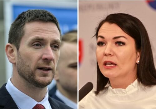 Jurík označila Uhríka za „predsedu fašistickej strany“, ako dôkaz vytiahla viacero fotografií