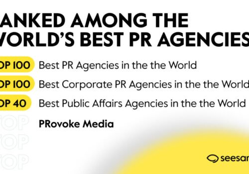 Seesame medzi svetovou špičkou. PRovoke Media ocenila slovenskú agentúru hneď v troch globálnych rebríčkoch