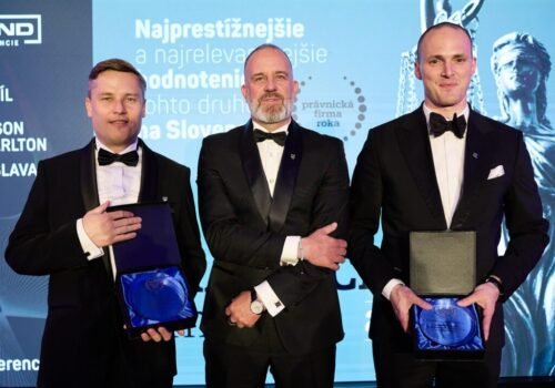 Advokátska kancelária Chrenek, Toman, Kotrba ocenená za významné projekty na Slovensku
