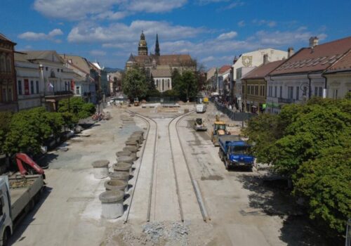 Rekonštrukcia Dolnej brány v Košiciach napreduje, hotová má byť pred konaním maratónu