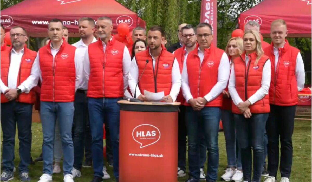 Slovensko stojí na práci ľudí, strana Hlas zhodnotila pozitívne zmeny na trhu – VIDEO