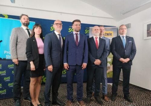 SaS podporí Porvažníka na post predsedu Košického kraja, podľa Gröhlinga je schopný a má v sebe pokoj – VIDEO, FOTO