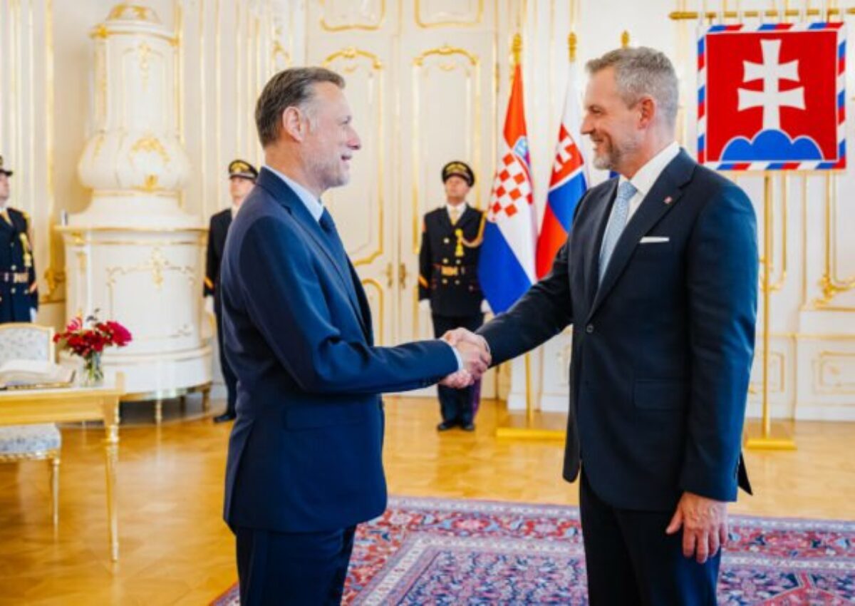 Pellegrini prijal predsedu chorvátskeho parlamentu, hovorili o rozširovaní EÚ aj energetike