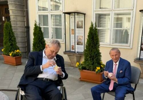 Do Košíc zavítal bývalý český prezident Miloš Zeman, sprevádzal ho Rudolf Schuster