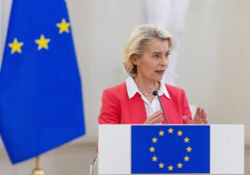 Von der Leyenová obvinila Rusko z destabilizácie Pobaltia dronmi