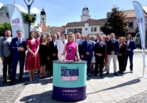 Natália Svítková spojila opozíciu, v Trenčianskom kraji chce vymeniť dlhoročného župana Jaroslava Bašku – VIDEO, FOTO