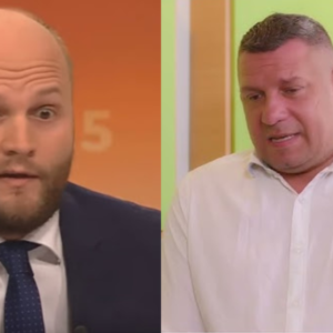 Aktivista Marek Šoun konfrontoval Jaroslava Naďa pred kamerami