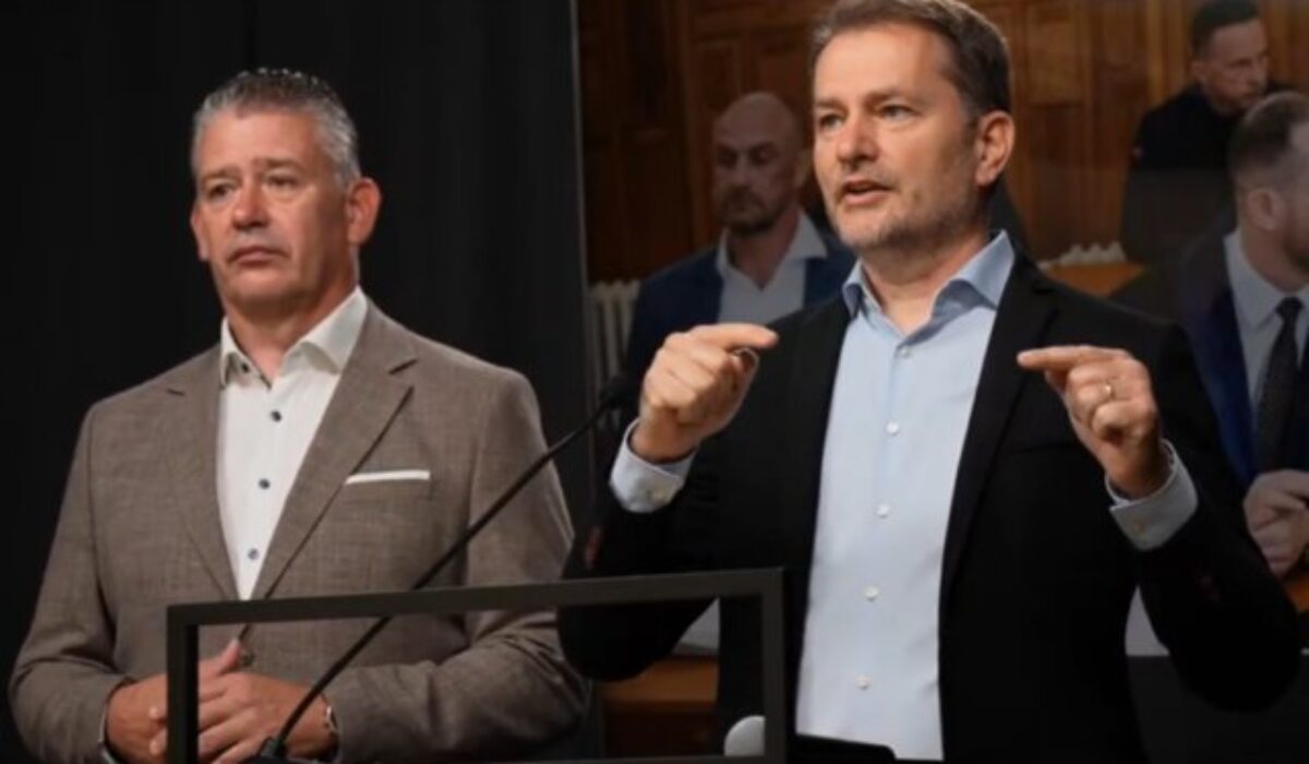 Matovič k odvolaniu Dubéciho: Vnímam ho naďalej ako milovníka parlamentného bavoráka. Raz došiel za nami a daroval nám olivovník – VIDEO