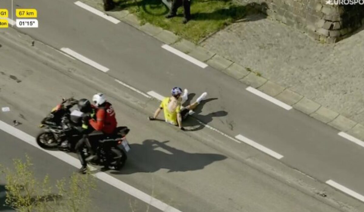 42545_wout-van-aert-pad-640x420.jpg Tour de France bude bez Van Aerta. Prečo bude hviezdny Belgičan chýbať na slávnych pretekoch?