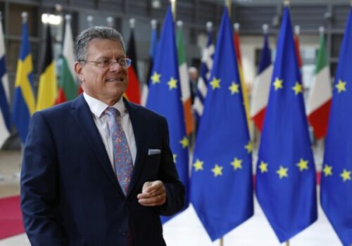 Maroš Šefčovič sa v Bruseli stretne s čínskym ministrom obchodu, potvdila Európska komisia