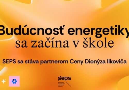 SEPS sa stáva partnerom Ceny Dionýza Ilkoviča. Budúcnosť energetiky sa začína v školských laviciach