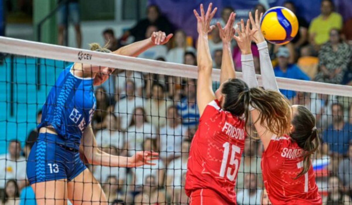 Volejbalistky Slovenska v prvom semifinále Európskej ligy doma podľahli Slovinkám – FOTO, VIDEO